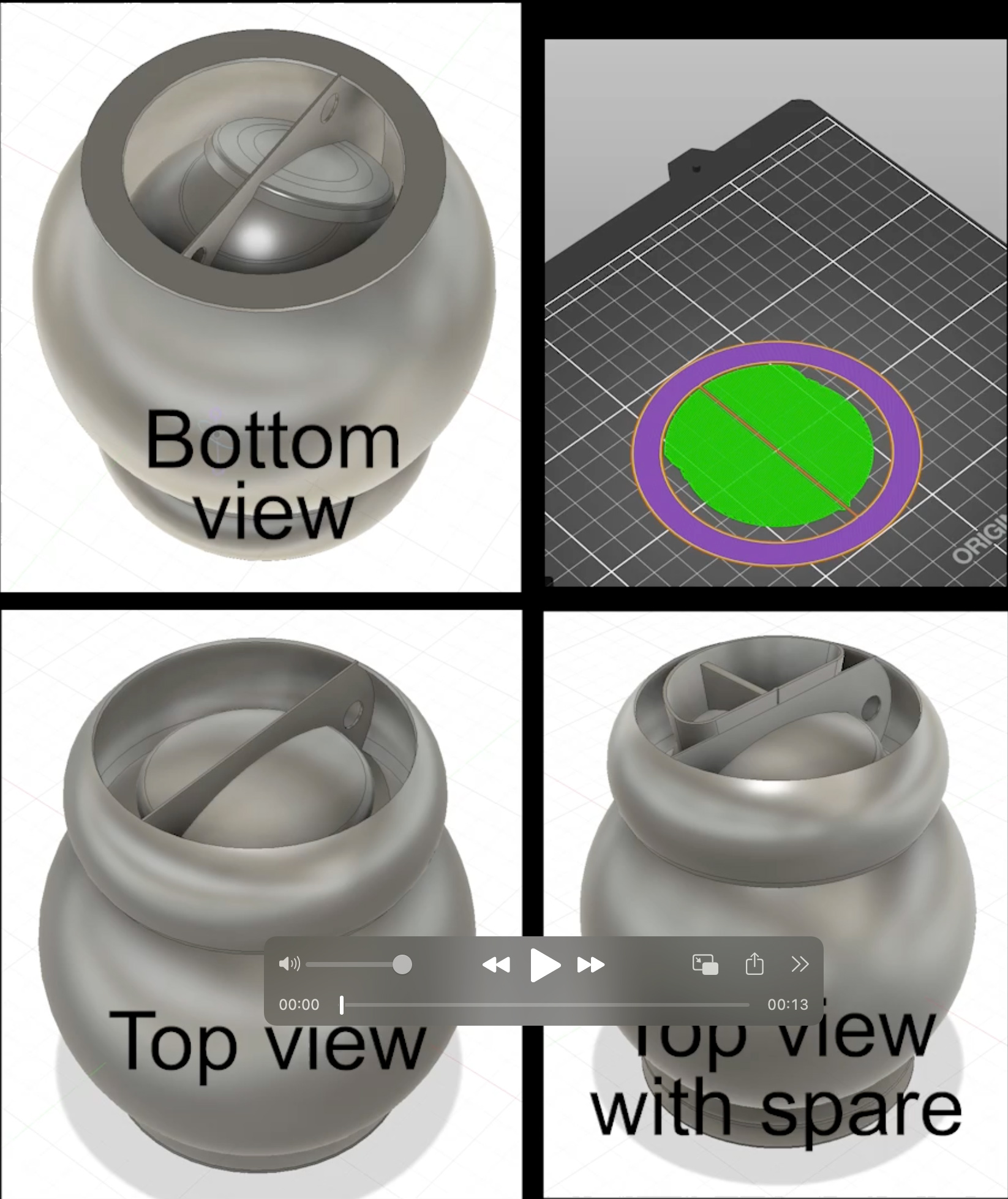 Project: Medalta Ball Pitcher Slip Casting Mold via 3D Printing