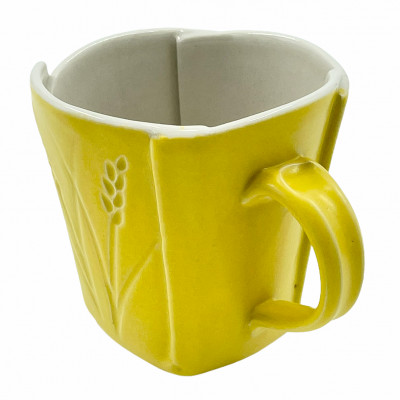 Folded porcelain Sunshine mug