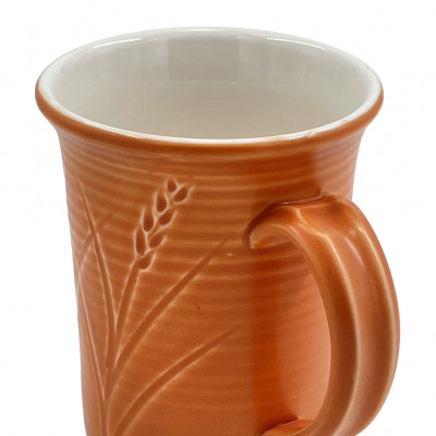 Orange Polar Ice porcelain mug