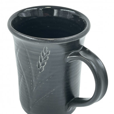 Black Polar Ice porcelain mug